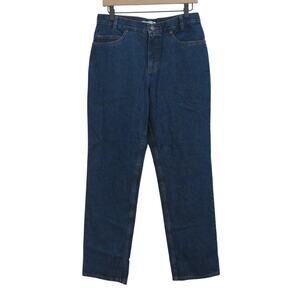 Pendleton Womens Sz 10P Medium Wash High Rise Mom Jeans Straight Leg Cotton